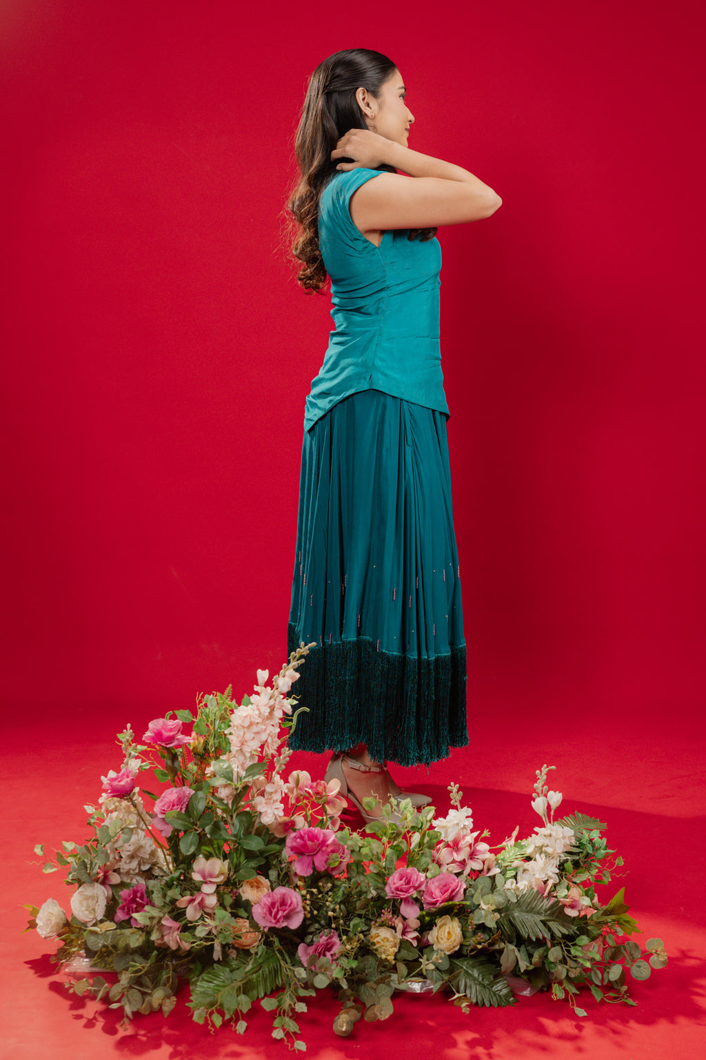 NOVA — Blouse in Teal