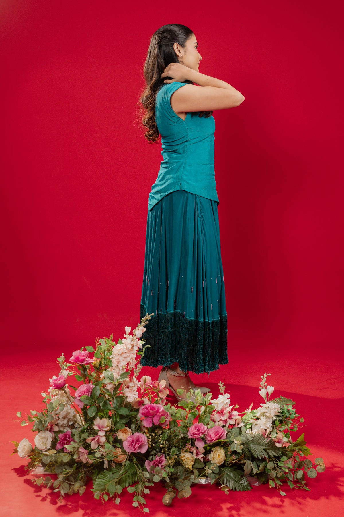 NOVA — Blouse in Teal
