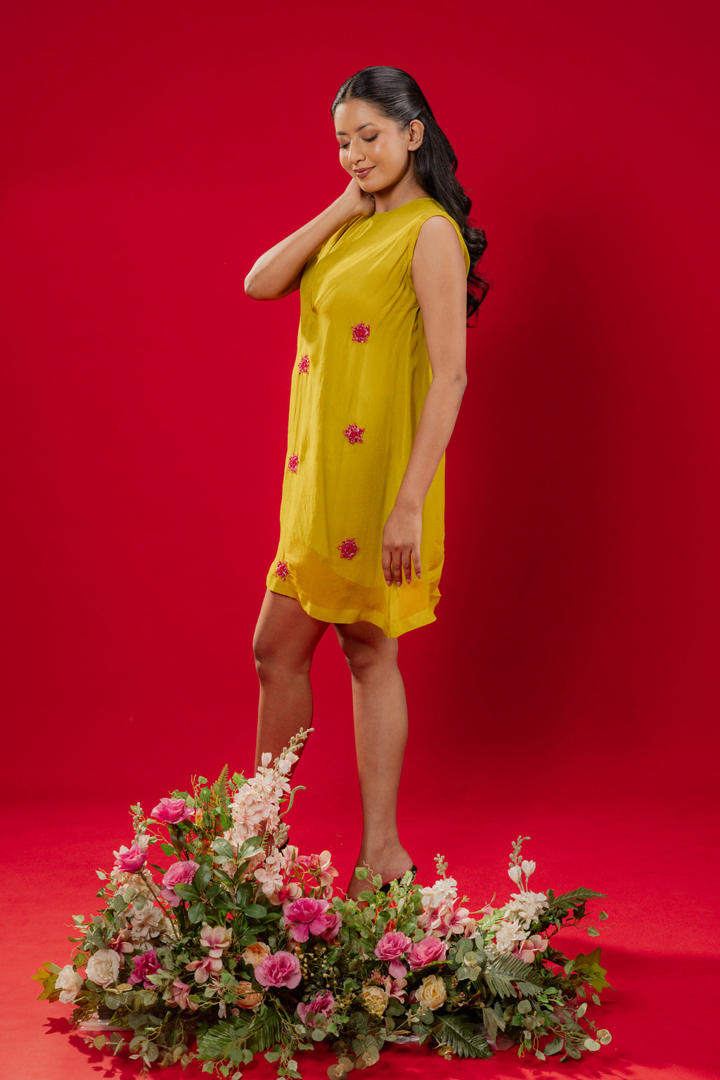 AURA — Mini Overlay in Warm Olive